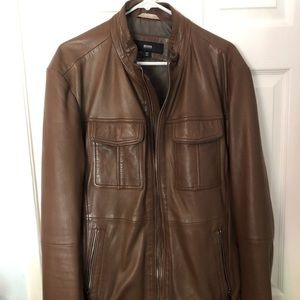 Hugo Boss Leather Jacket
